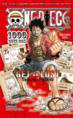 Eiichirô Oda - One Piece 1000 Quiz Book - Coffret en 2 volumes : 500 Quiz Book tomes 1 et 2.
