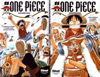 2 volumes : Tome 1, Romance Dawn à l'aube d'une grande aventure ; Tome 2, Luffy versus la bande à Baggy !!