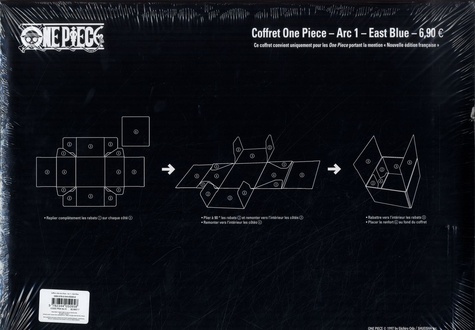 One Piece  Coffret vide Arc East Blue pouvant accueillir les tomes 1 à 12