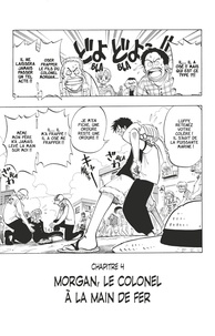 Eiichirô Oda - One Piece édition originale - Chapitre 04 - Morgan, le colonel à la main de fer.