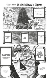 Eiichirô Oda - One Piece édition originale - Chapitre 100 - Et ainsi débuta la légende.