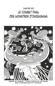Eiichirô Oda - One Piece édition originale - Chapitre 1001 - Le combat final des monstres d'Onigashima.