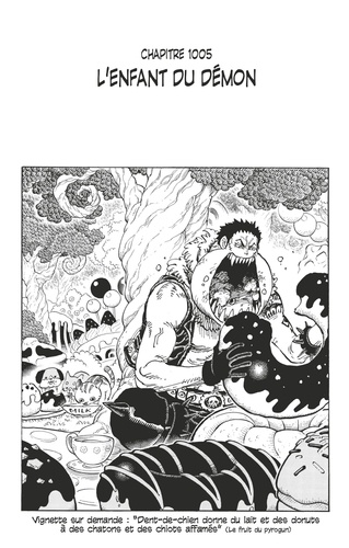 Eiichirô Oda - One Piece édition originale - Chapitre 1005 - L'enfant du démon.