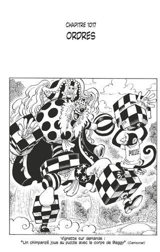 Eiichirô Oda - One Piece édition originale - Chapitre 1017 - Ordres.