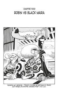 Eiichirô Oda - One Piece édition originale - Chapitre 1020 - Robin VS Black Maria.
