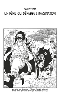 Eiichirô Oda - One Piece édition originale - Chapitre 1027 - Un péril qui dépasse l'imagination.