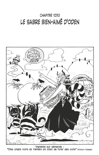 One Piece édition originale - Chapitre 1032. Le sabre bien-aimé d'Oden