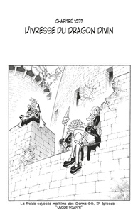 Eiichirô Oda - One Piece édition originale - Chapitre 1037 - L'ivresse du dragon divin.