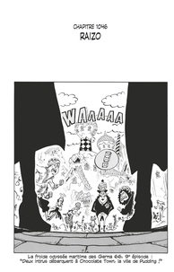 Eiichirô Oda - One Piece édition originale - Chapitre 1046 - Kaizo.