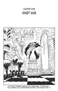 Eiichirô Oda - One Piece édition originale - Chapitre 1048 - Vingt ans.