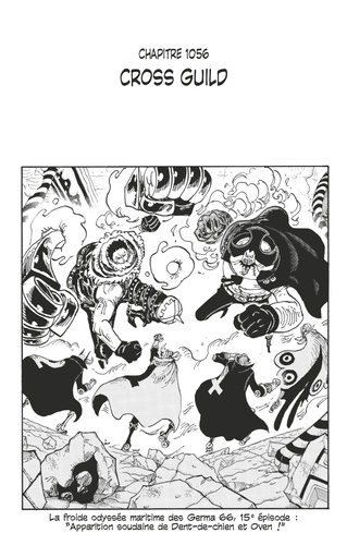 One Piece édition originale - Chapitre 1056. Cross Guild