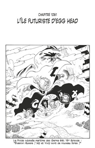 Téléchargement d'ebooks sur ipad 2 One Piece édition originale - Chapitre 1061  - L'île futuriste d'Egg Head par Eiichiro Oda