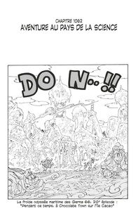 Eiichirô Oda - One Piece édition originale - Chapitre 1062 - Aventure au pays de la science.