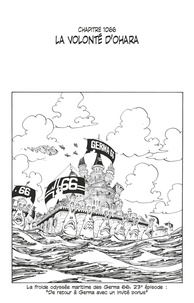 Eiichirô Oda - One Piece édition originale - Chapitre 1066 - La volonté d'Ohara.