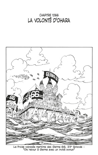 One Piece édition originale - Chapitre 1066. La volonté d'Ohara