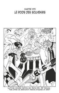 Eiichirô Oda - One Piece édition originale - Chapitre 1072 - Le poids des souvenirs.
