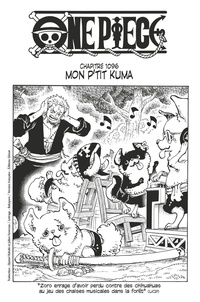 Eiichirô Oda - One Piece édition originale - Chapitre 1096 - Mon p'tit Kuma.