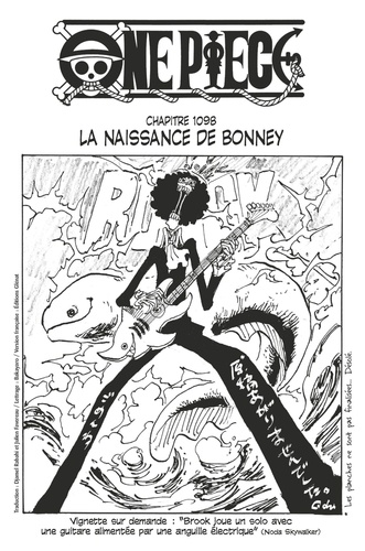 One Piece édition originale - Chapitre 1098. La naissance de Bonney