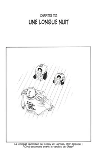One Piece édition originale - Chapitre 110
