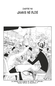 Eiichirô Oda - One Piece édition originale - Chapitre 148 - Jamais ne ploie.