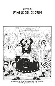 Eiichirô Oda - One Piece édition originale - Chapitre 151 - Dans le ciel de Drum.