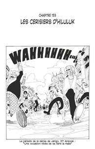Eiichirô Oda - One Piece édition originale - Chapitre 153 - Les cerisiers d'Hiluluk.