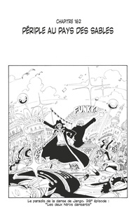 Eiichirô Oda - One Piece édition originale - Chapitre 162 - Périple au pays des sables.