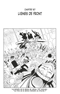 Eiichirô Oda - One Piece édition originale - Chapitre 167 - Lignes de front.