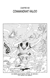 Eiichirô Oda - One Piece édition originale - Chapitre 183 - Commandant Kaloo.