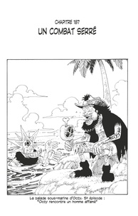 Eiichirô Oda - One Piece édition originale - Chapitre 187 - Un combat serré.