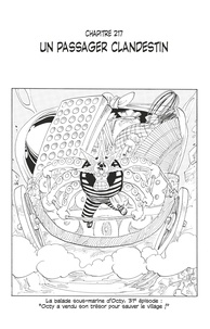 Eiichirô Oda - One Piece édition originale - Chapitre 217 - Un passager clandestin.