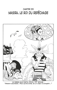 Eiichirô Oda - One Piece édition originale - Chapitre 219 - Masira, le roi du repêchage.