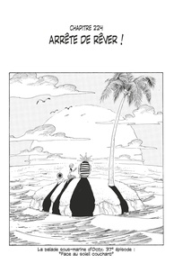 Eiichirô Oda - One Piece édition originale - Chapitre 224 - Arrête de rêver !.