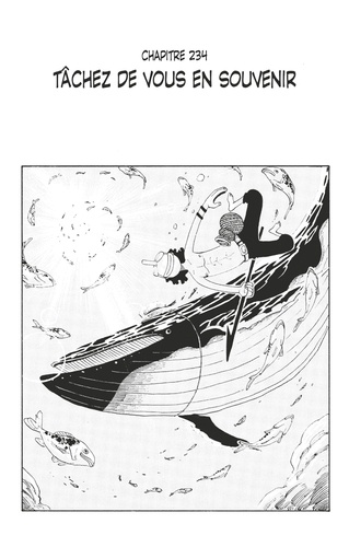 Eiichirô Oda - One Piece édition originale - Chapitre 234 - Tâchez de vous en souvenir.