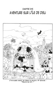 Eiichirô Oda - One Piece édition originale - Chapitre 245 - Aventure sur l'île de Dieu.
