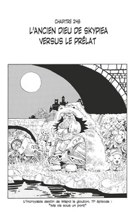 Eiichirô Oda - One Piece édition originale - Chapitre 248 - L'ancien dieu de Skypiea versus le prélat.