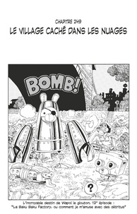 Eiichirô Oda - One Piece édition originale - Chapitre 249 - Le village caché dans les nuages.