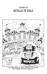 Eiichirô Oda - One Piece édition originale - Chapitre 257 - Bataille de dials.