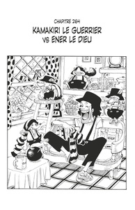 Eiichirô Oda - One Piece édition originale - Chapitre 264 - Kamakiri le guerrier VS Ener le dieu.