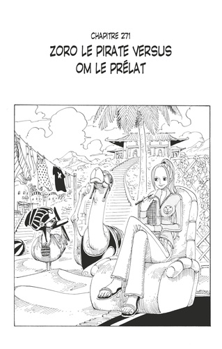 Eiichirô Oda - One Piece édition originale - Chapitre 271 - Zoro le pirate versus Om le prélat.