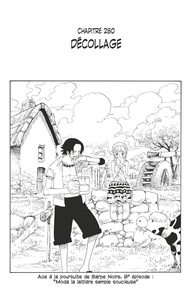 Eiichirô Oda - One Piece édition originale - Chapitre 280 - Décollage.