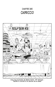 Eiichirô Oda - One Piece édition originale - Chapitre 285 - Capriccio.