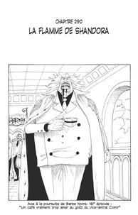 Eiichirô Oda - One Piece édition originale - Chapitre 290 - La flamme de Shandora.