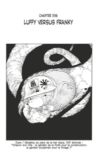 Eiichirô Oda - One Piece édition originale - Chapitre 336 - Luffy versus Franky.