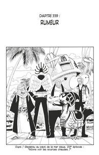 Eiichirô Oda - One Piece édition originale - Chapitre 339 - Rumeur.