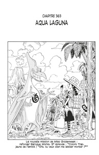 Eiichirô Oda - One Piece édition originale - Chapitre 363 - Aqua laguna.
