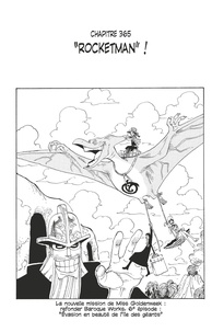 Eiichirô Oda - One Piece édition originale - Chapitre 365 - "Rocketman" !.