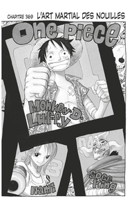 Eiichirô Oda - One Piece édition originale - Chapitre 369 - L'art martial des nouilles.