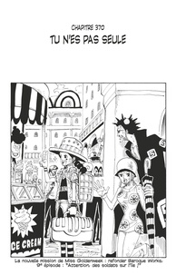 Eiichirô Oda - One Piece édition originale - Chapitre 370 - Tu n'es pas seule.