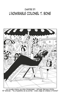 Eiichirô Oda - One Piece édition originale - Chapitre 371 - L'admirable colonel T. Bone.